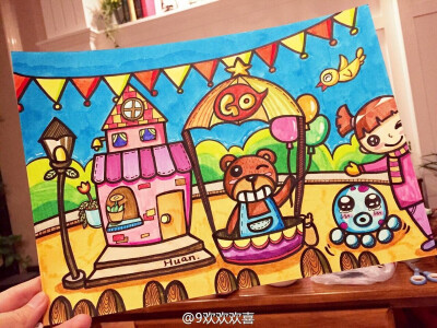 卡通画 儿童画
