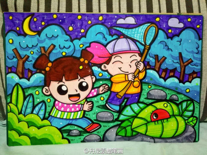 卡通画 儿童画 -堆糖,美好生活研究所