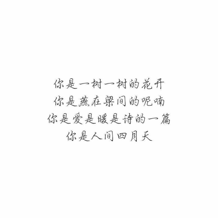 唯美表白文字
