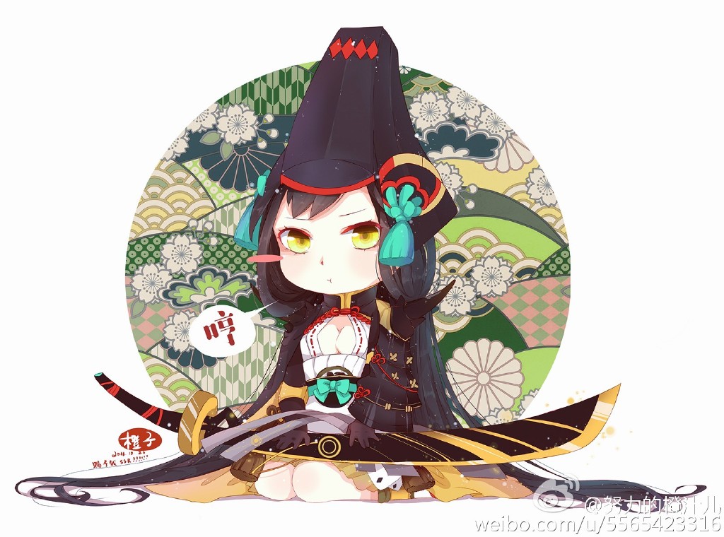 阴阳师 妖刀姬 by.努力的橙汁儿