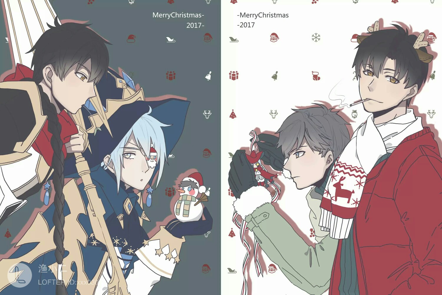 lofter 渔小二王叶王