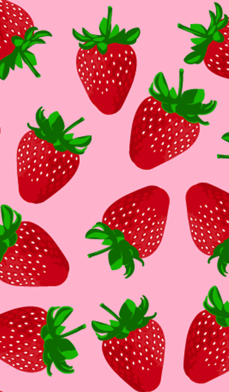 平铺 壁纸 草莓