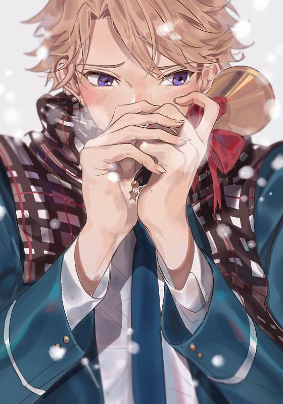 沐湷搬运偶像梦幻祭 鸣上岚 可爱 少年 壁纸作者推特@vo1ez