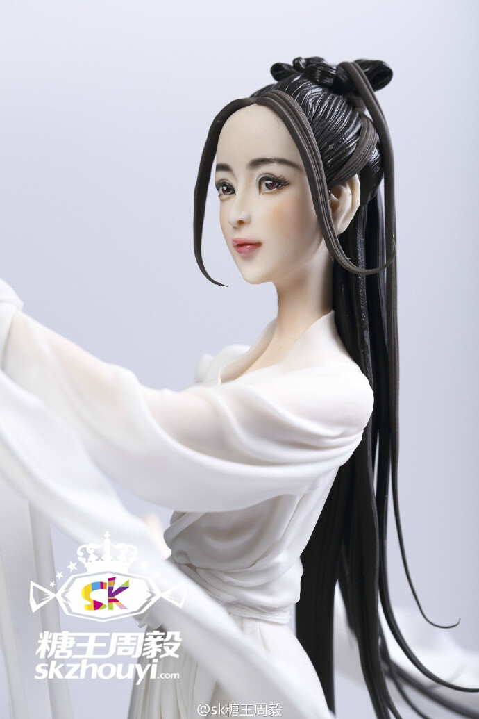 《三生三世十里桃花白浅》周毅翻糖人偶蛋糕作品