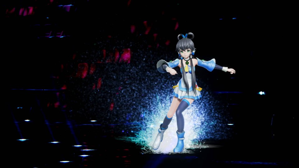 洛天依 2018跨年演唱会 特写
