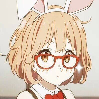 动漫 星星眼 兔耳 兽耳 可爱 头像