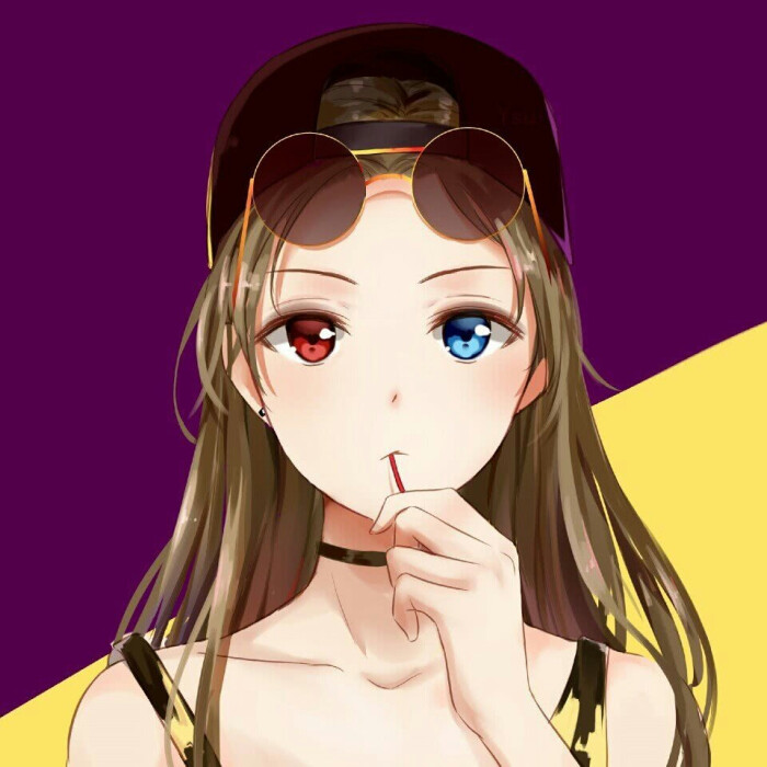 ▽颜苏自画集 动漫情侣头像 酷 吃糖