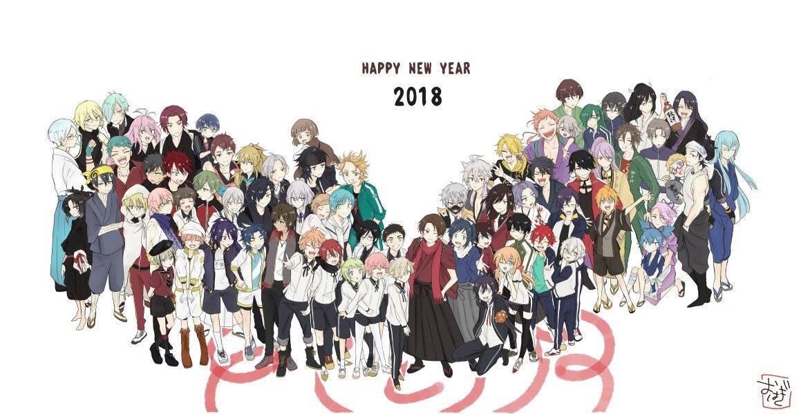 刀剑乱舞全员 画师twi:oagariohagi