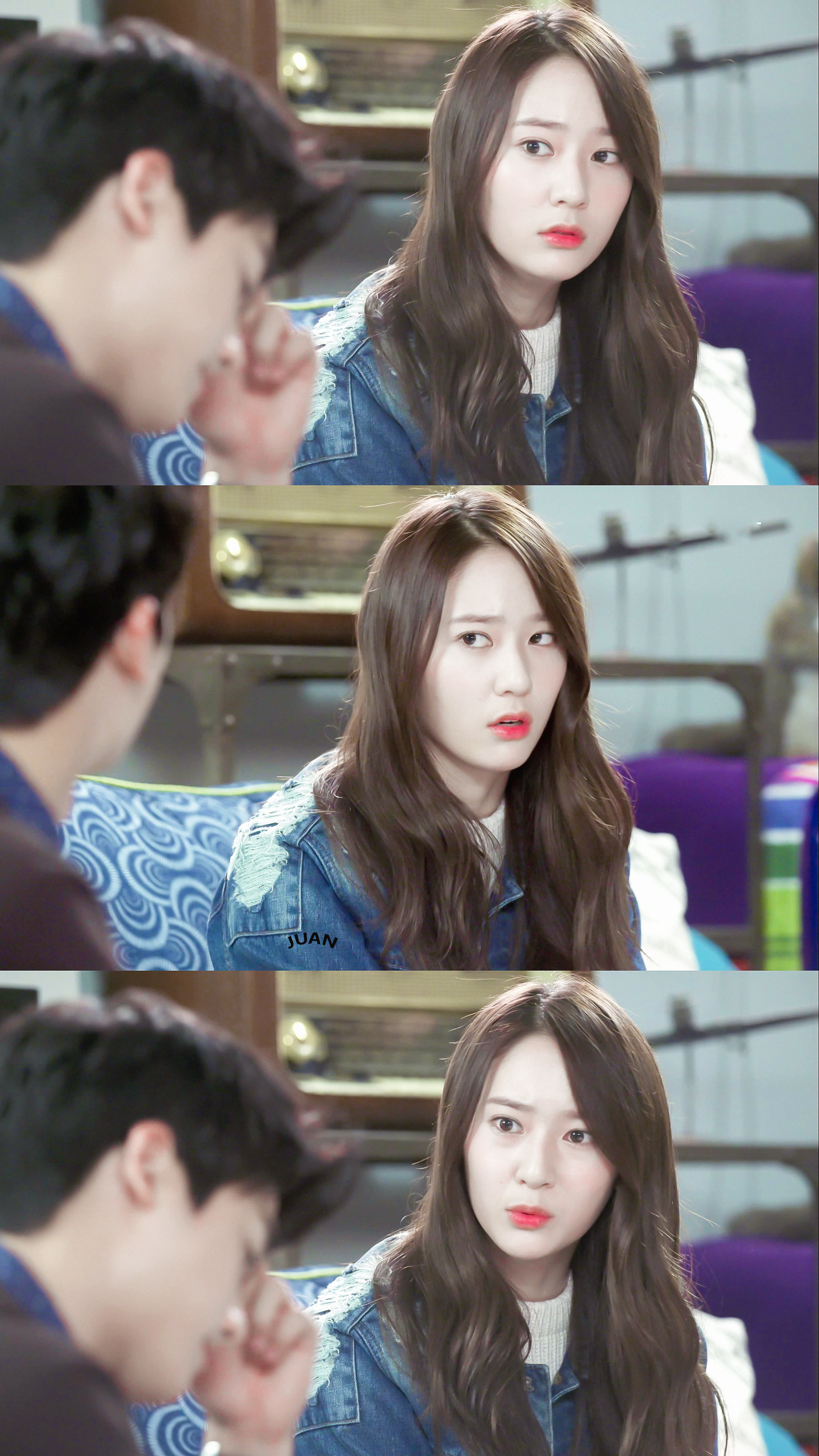 郑秀晶 krystal 继承者们 cr:卷呀卷被被