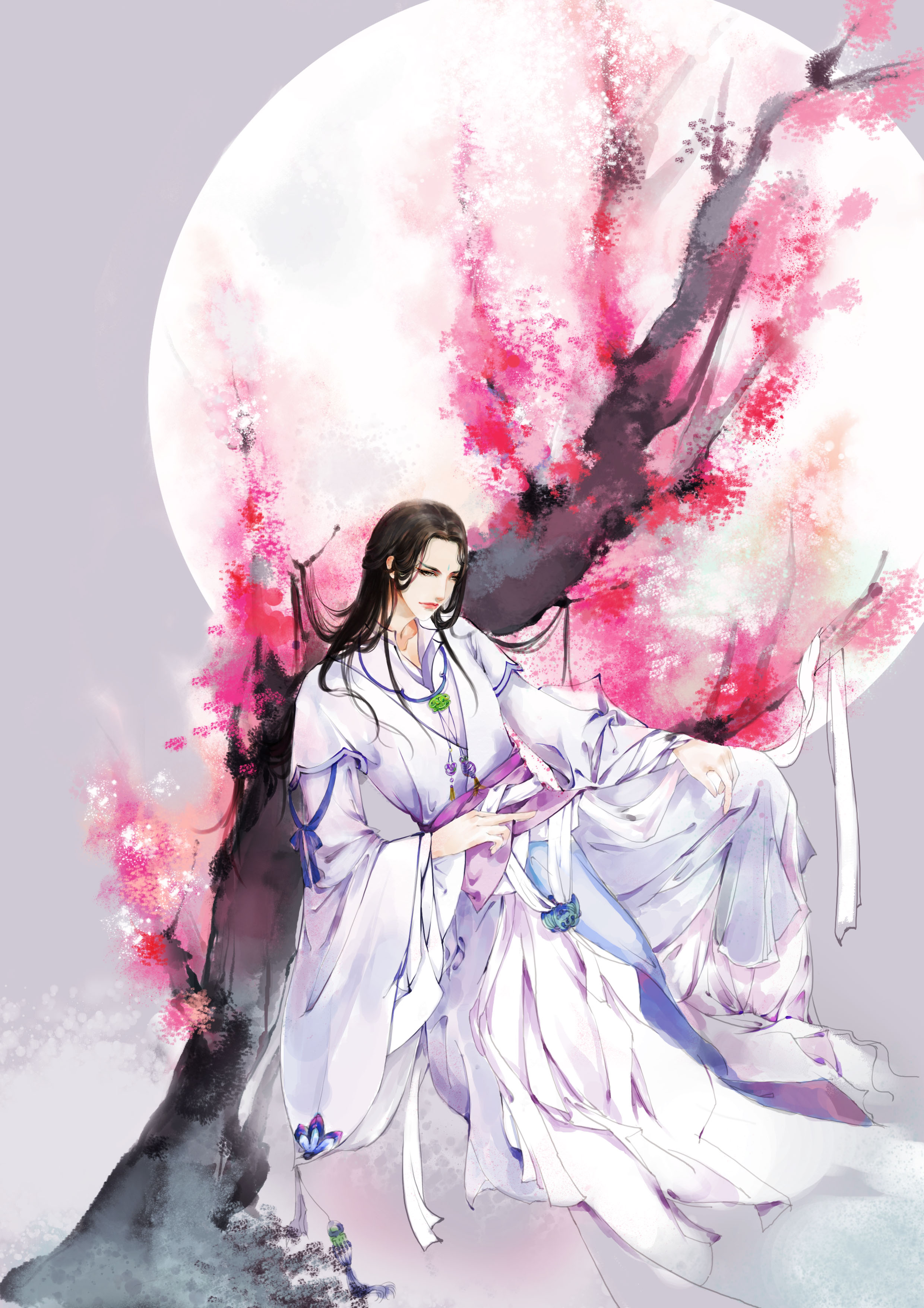(古风美男) 绘师:瓶子化墨