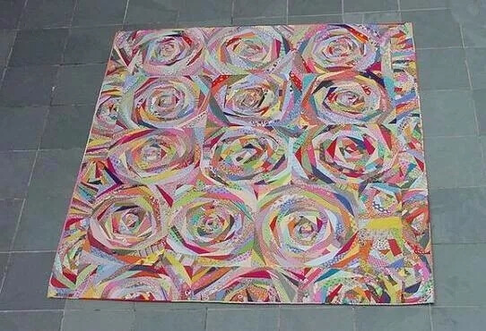 拼布玫瑰花