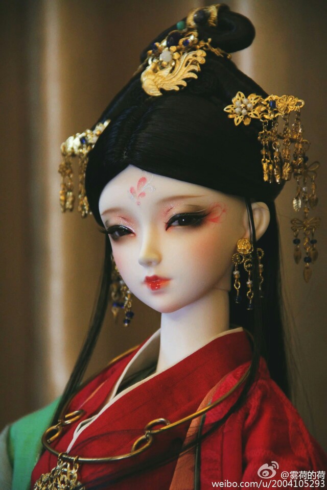 古风美人 sd娃娃 bjd 玩具 人偶 壁纸 萌物 精致