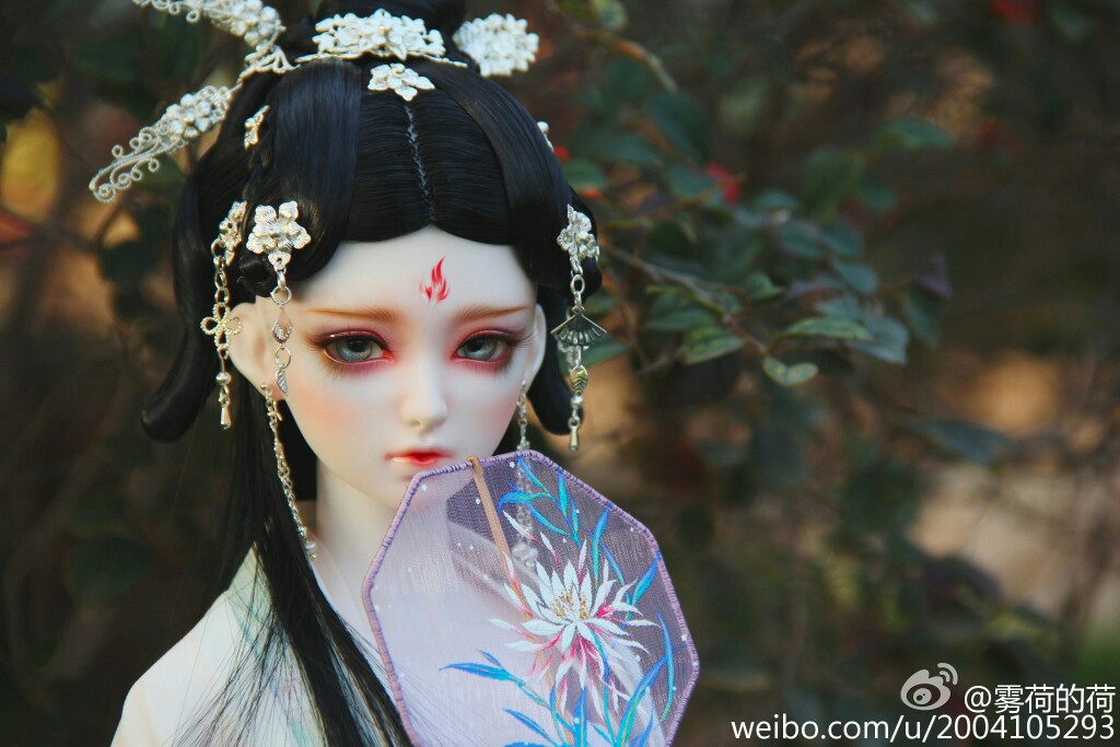古风美人 sd娃娃 bjd 玩具 人偶 壁纸 萌物 精致
