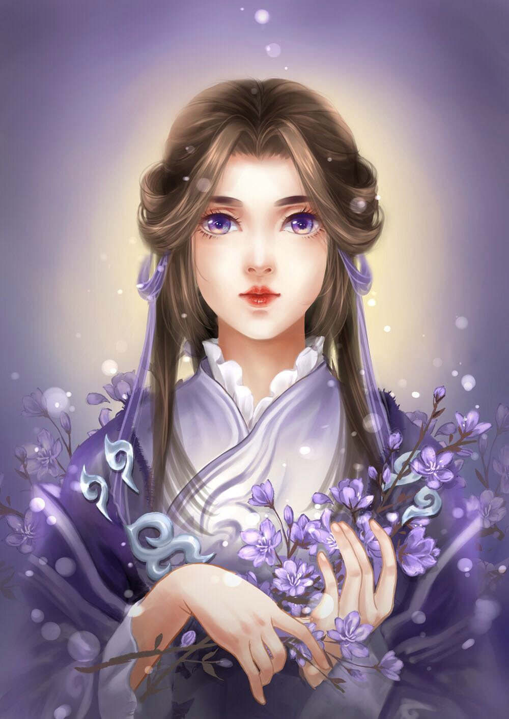 剑网三 万花花姐 绘师:lu