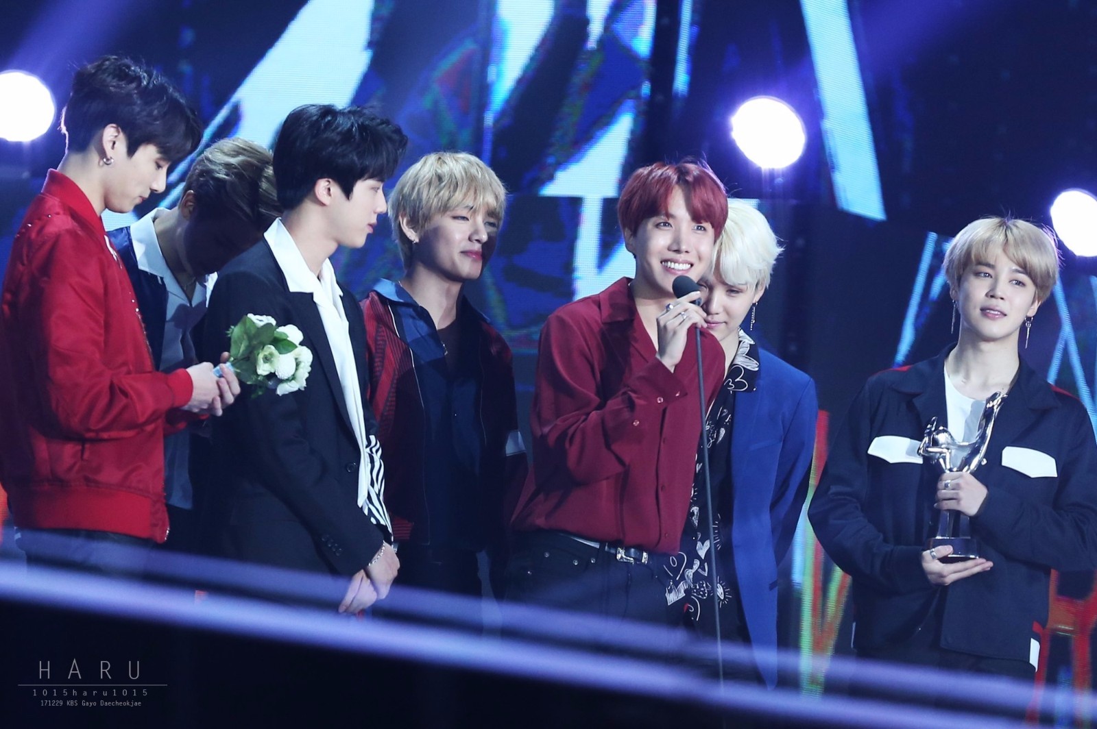 bts 防弹少年团 2018金唱片大赏 唱片部门大赏