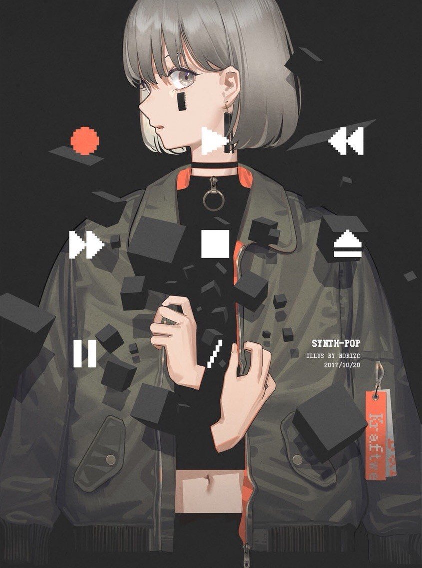 【二次元の】动漫美图 壁纸 二次元 个性少女 短发女孩 头像 画师