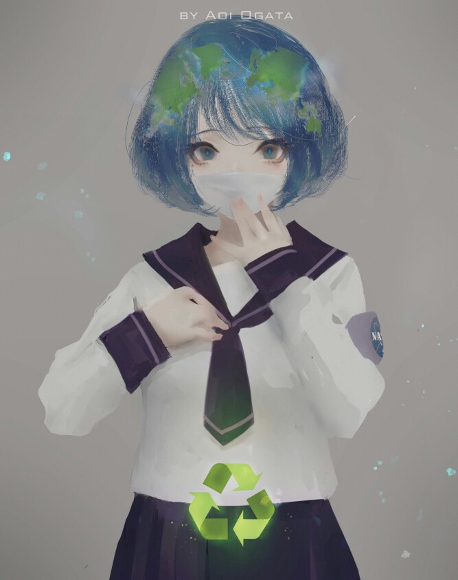 妹子 头像 画师aoi ogata