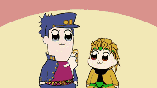 pop子和pipi美的日常# #jojo# 前段时间pop子和pipi美大热 俨然冻成