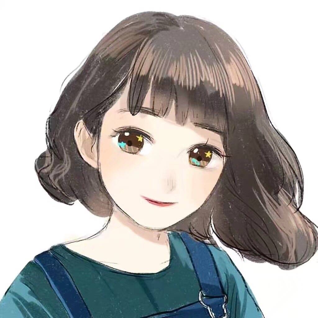 手绘头像 插画头像 绘画头像 动漫头像 卡通头像 漫画头像 @四眼妹丫