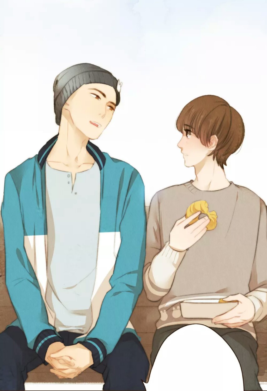 漫画 壁纸 最喜欢你的那十年 智雨 时贤 截图