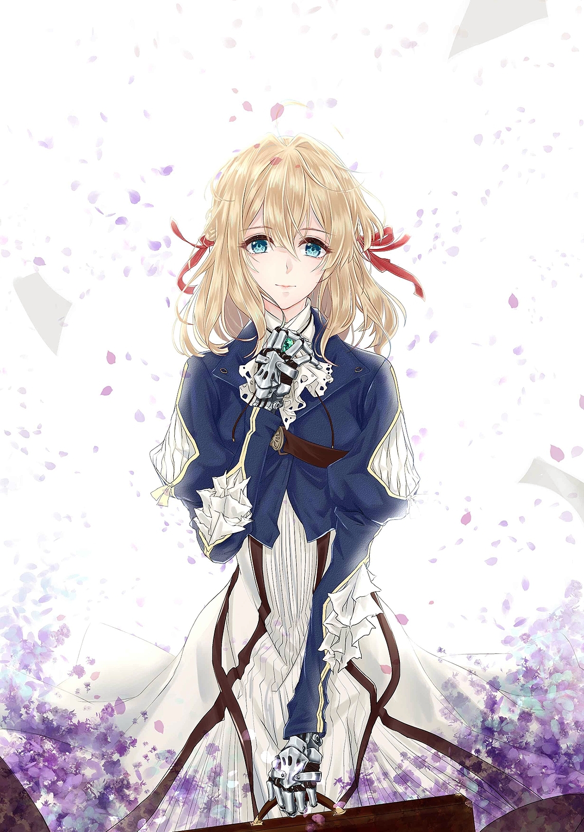 紫罗兰永恒花园 绘师:茫鹿(pixiv id=27217496) 本