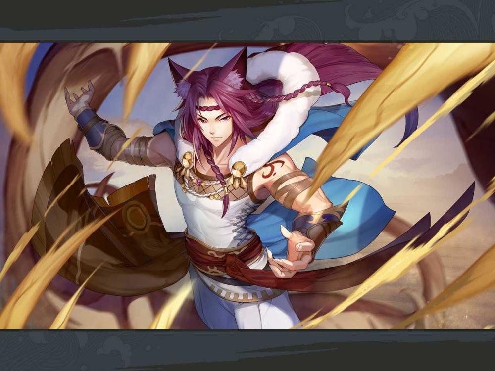 《狐妖小红娘》手游海报梵云飞