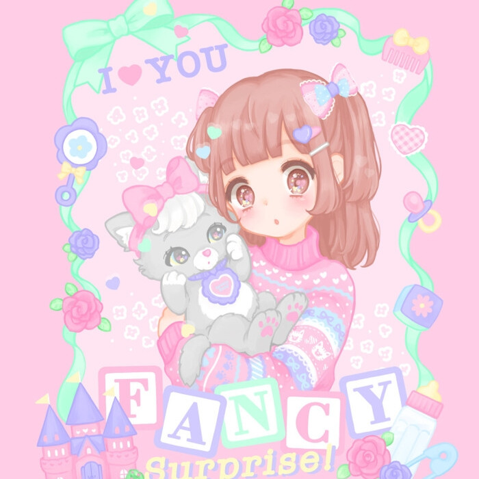 manamoko少女心头像