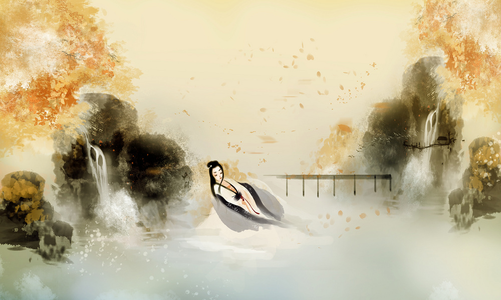 【古风风景人物意境】作者:妩酥子