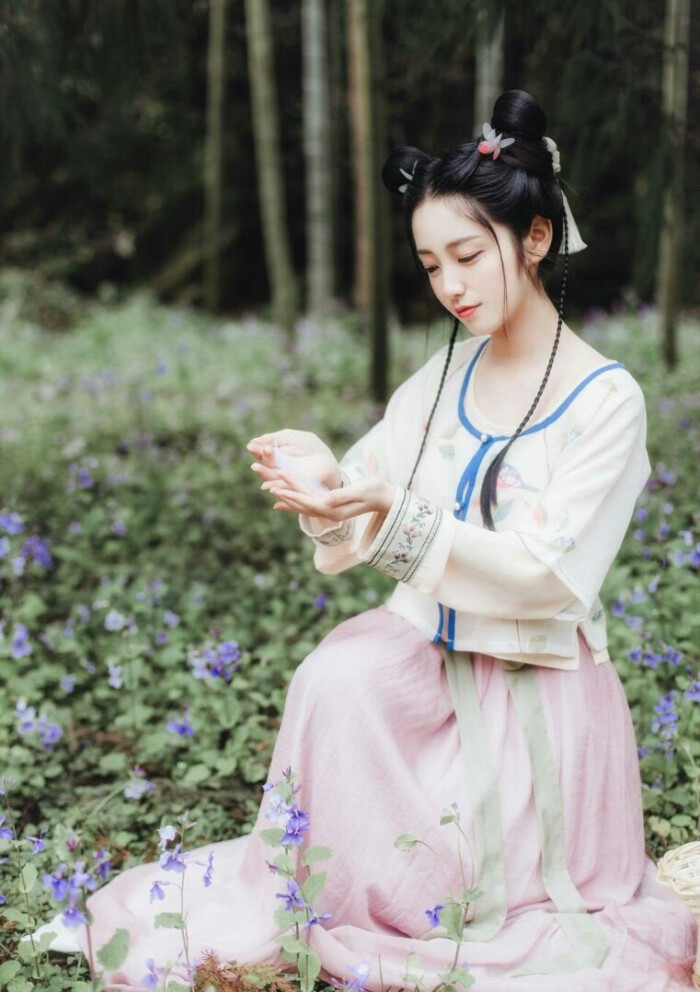 古风真人 壁纸 女生头像 女头 小清新 虐心 唯美 高清 意境