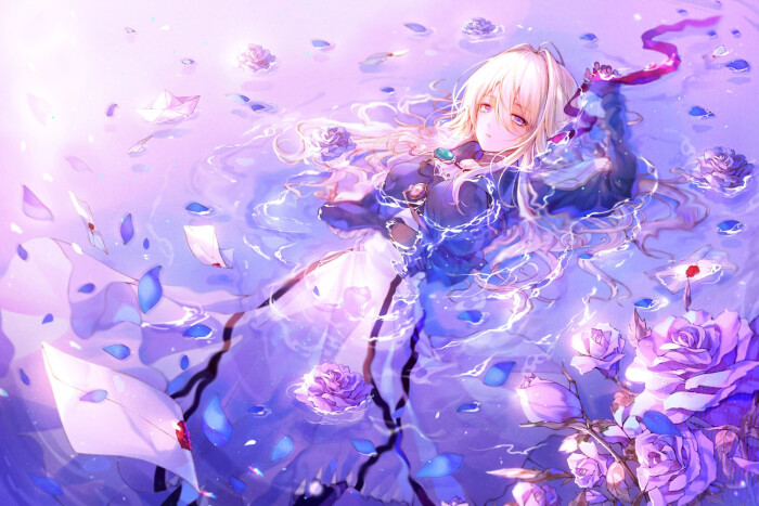 动漫 壁纸 头像 唯美 少女 梦幻 唯美 插画 套图 【侵权致歉】