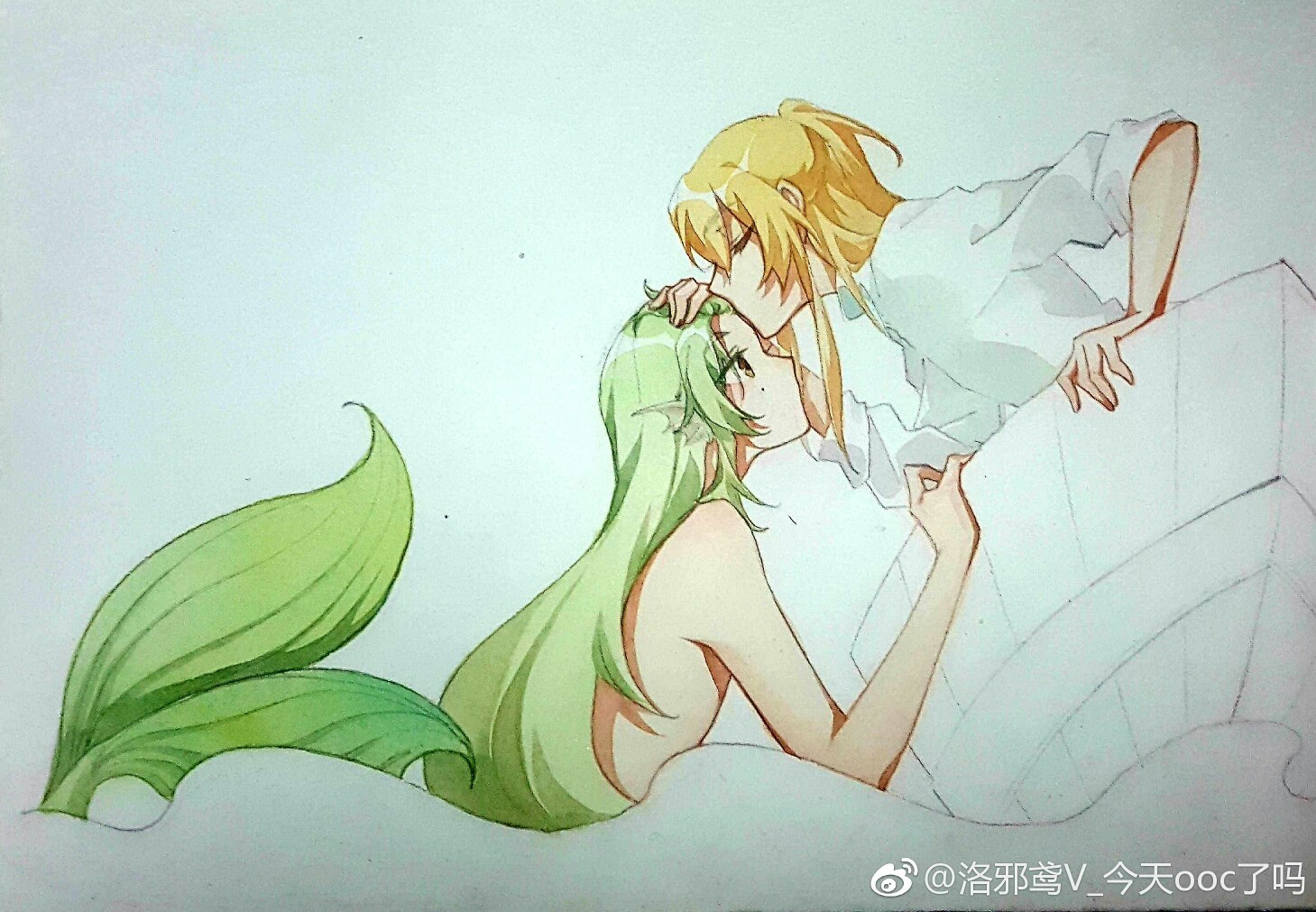 我家大师兄脑子有坑 同人图 古风漫画 微博转 胜穹