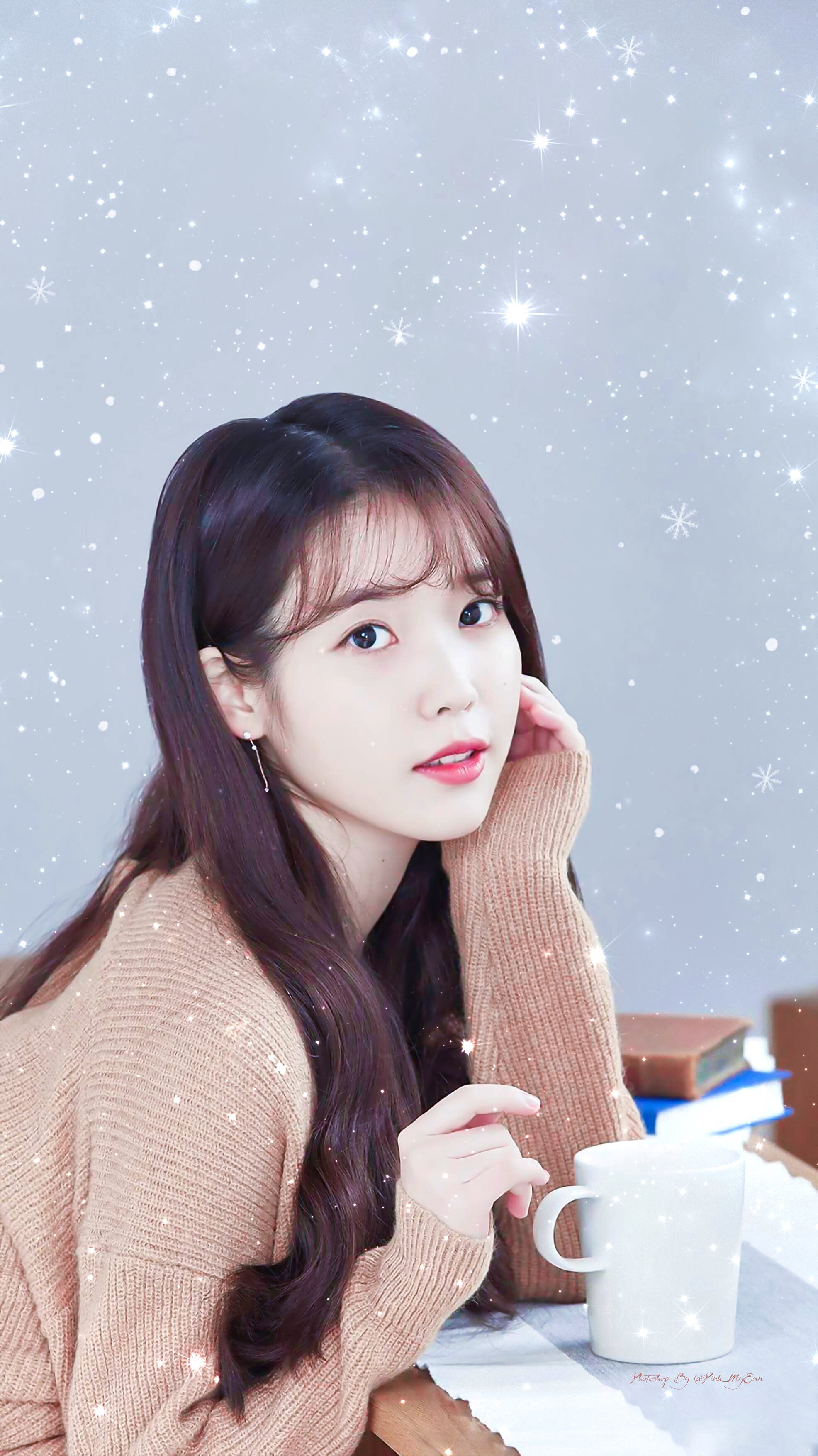 iu 李知恩 李智恩 cr pink