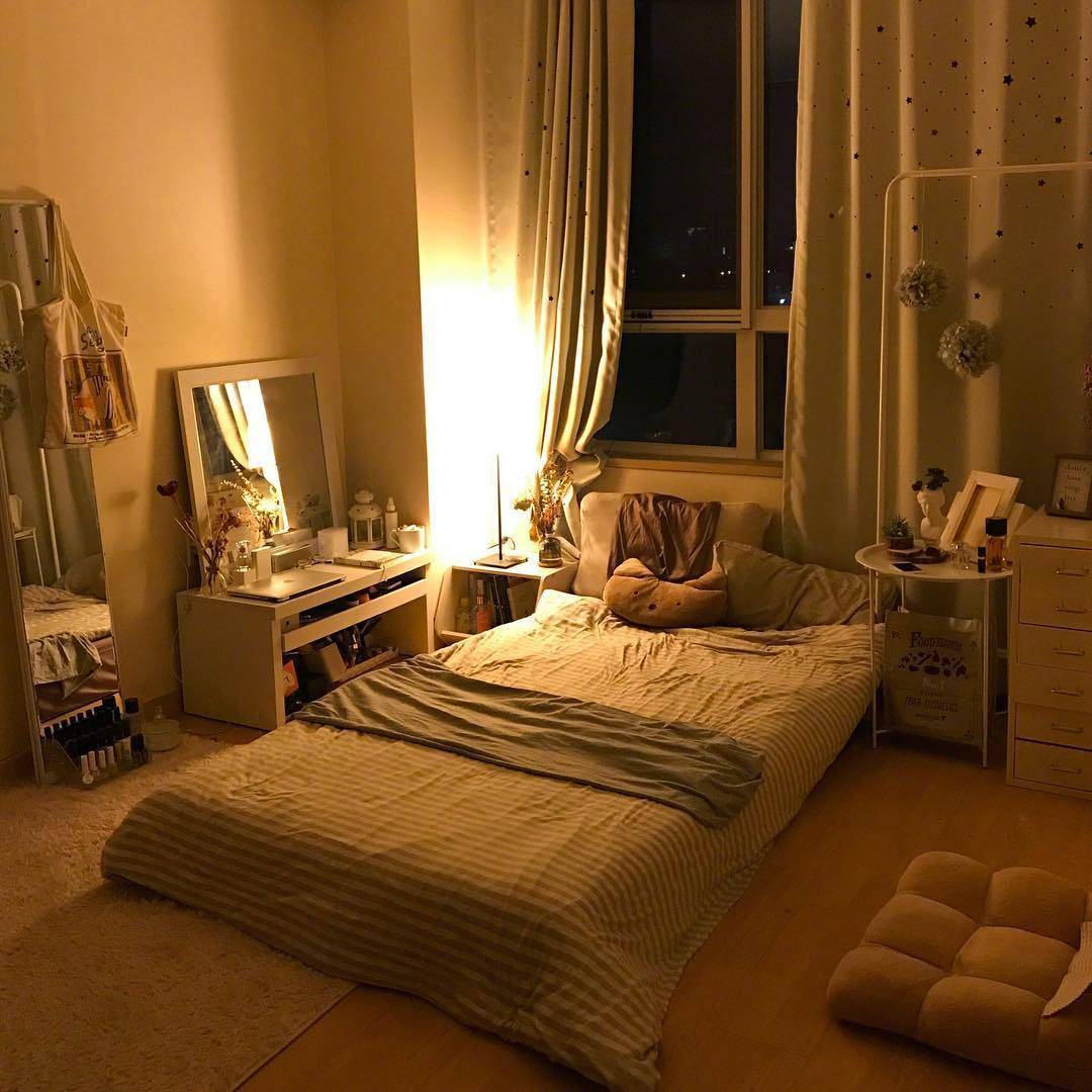 baoli 单身美少女的卧室风格卧室 工作间 室内 宜家 欧美 欧式 复古