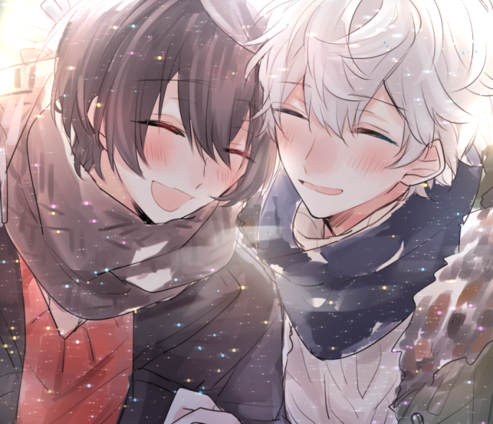 沐湷搬运偶像梦幻祭 朔间凛月 濑名泉 凛泉 可爱 pixiv id:66888106