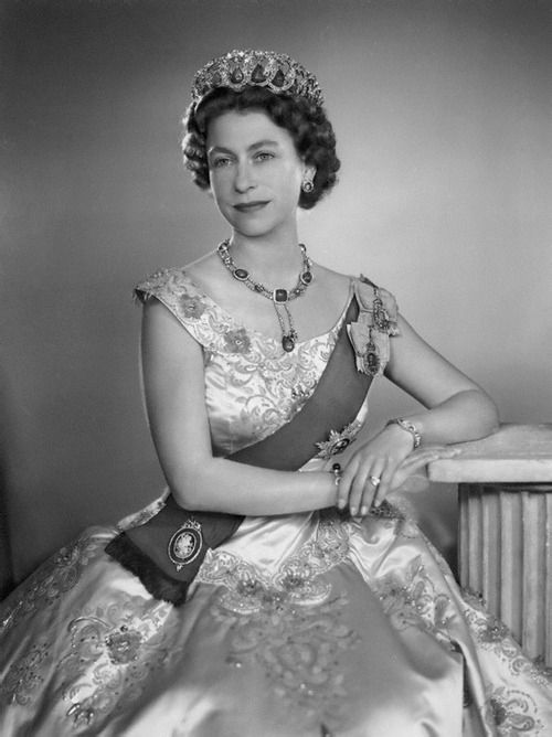 英女王早期照片图片