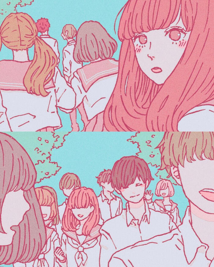 ins:rina1069 插画|画集|少女漫画|壁纸|图片