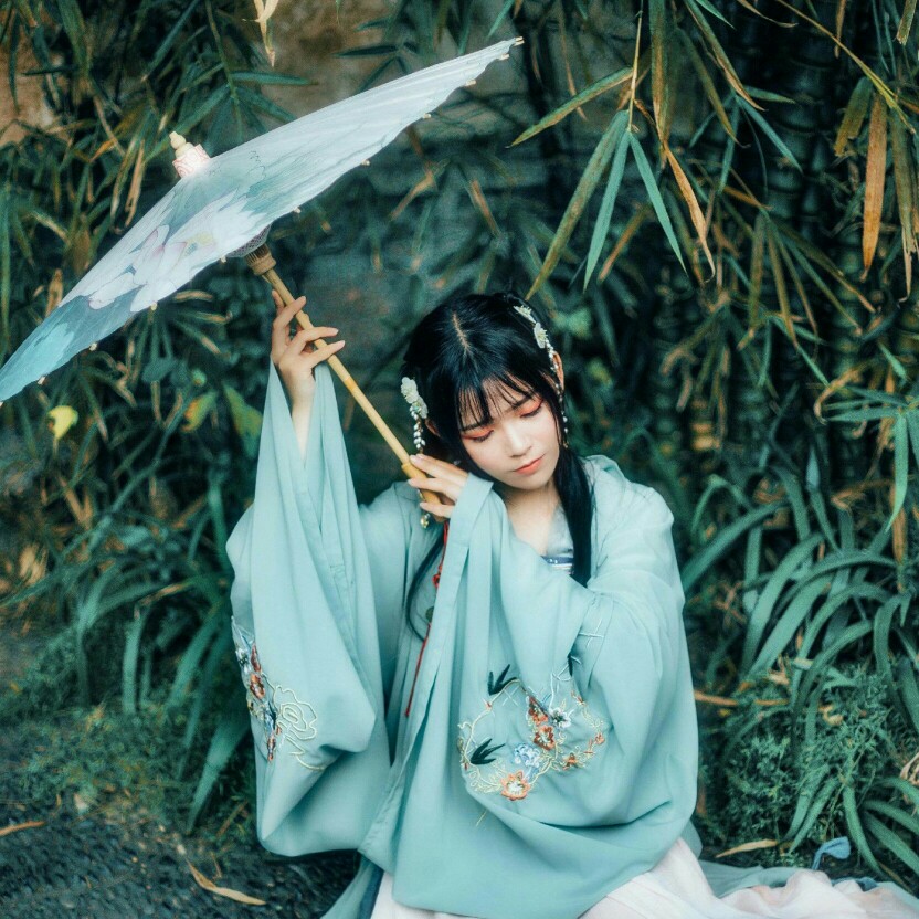 古风真人女头
