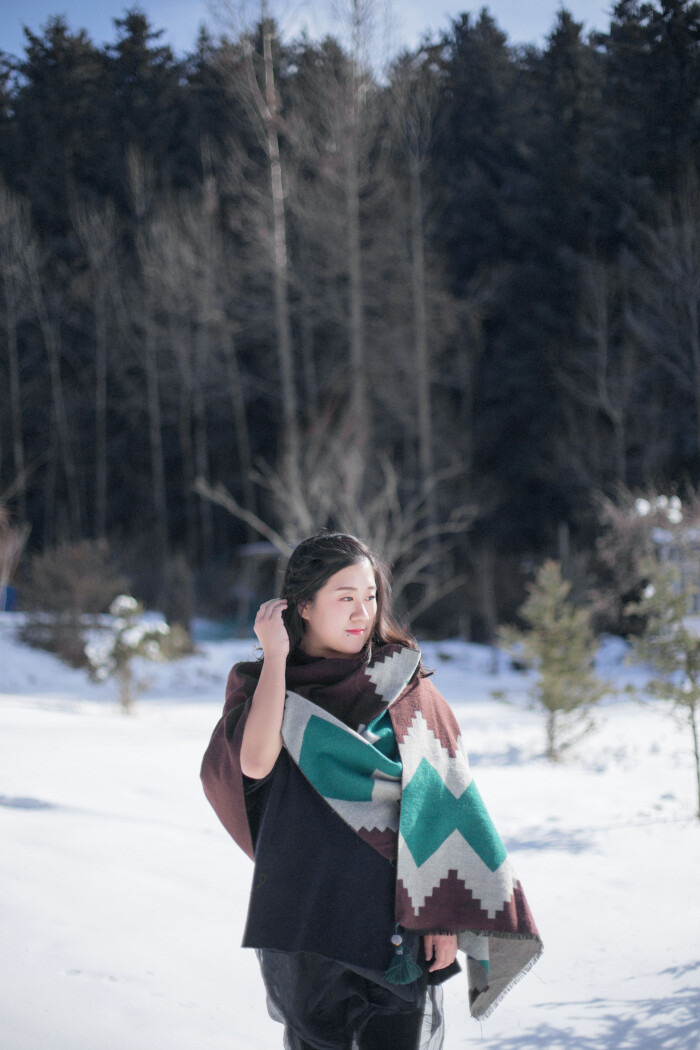 旅拍 青海湖 甘南 写真 夜景人像 圣诞-堆糖,美好生活研究所