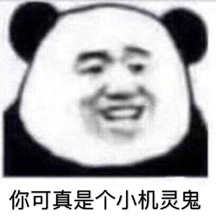 你可真是个小机灵鬼