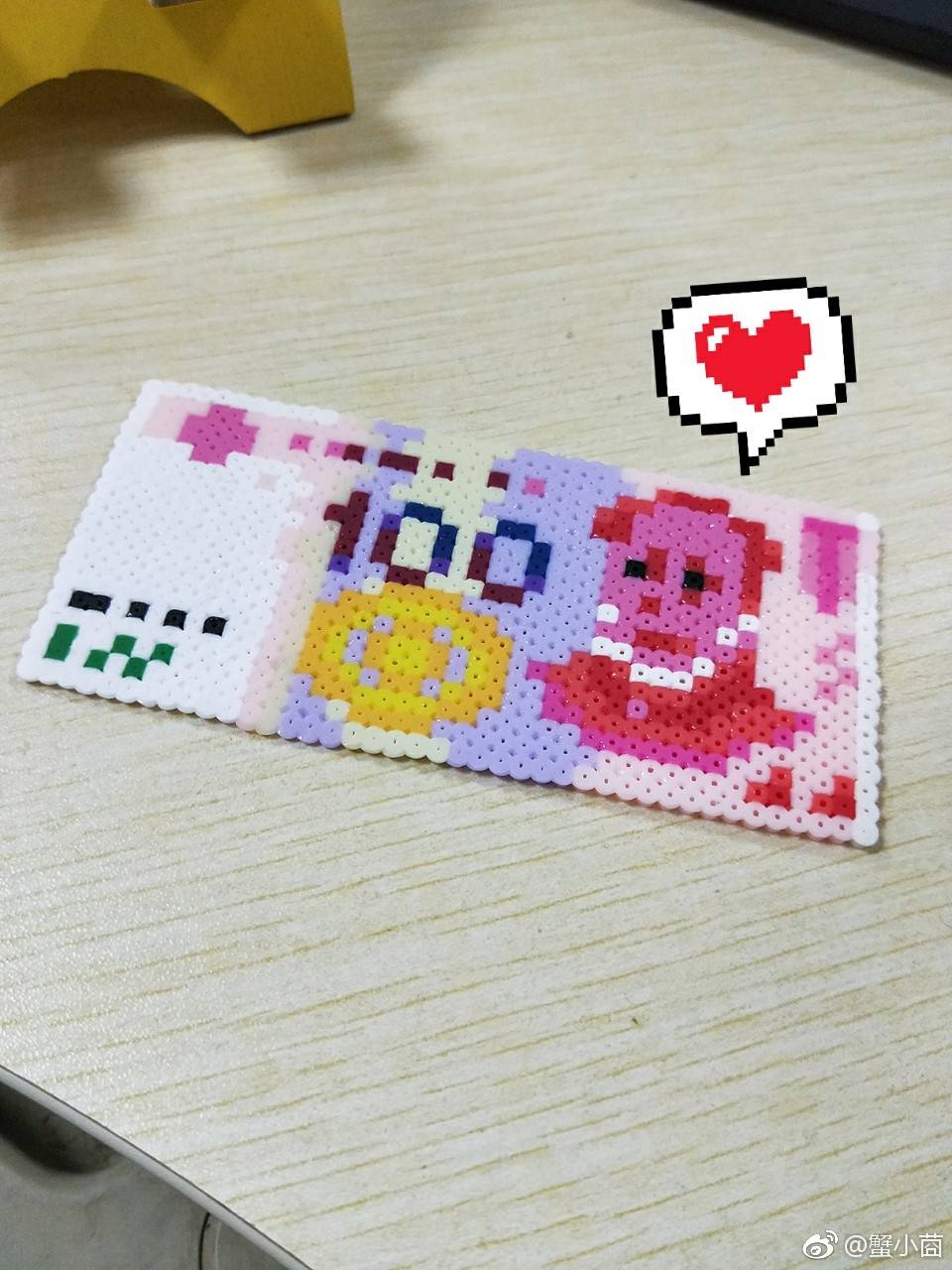 【转自微博】【不可商用】【拼拼豆豆】一百块毛爷爷!
