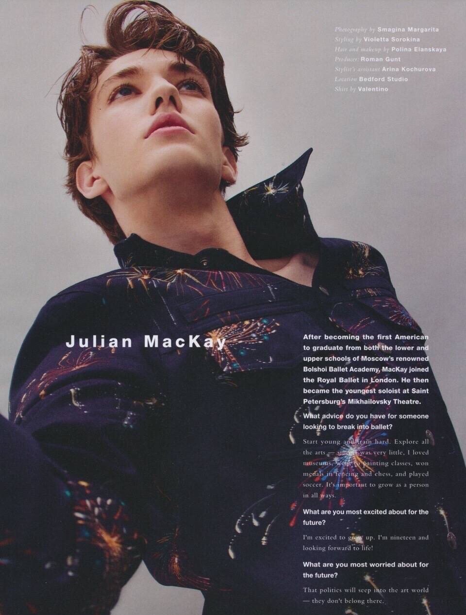 julianmackay身高,julianmackay身材 julian mackay 杂志图
