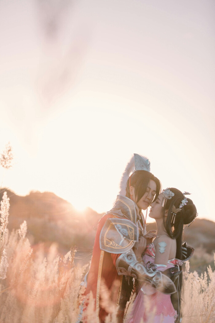剑网三cos #朔雪军爷#cn:尚轩 #秦风秀姐#cn:加代@淮水无支祁- 摄影