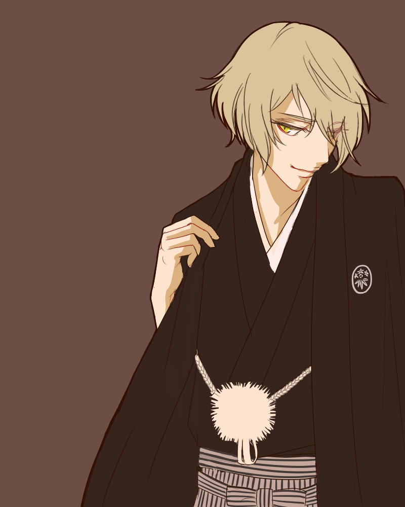 刀剑乱舞 刀剑男士 民族衣装系列 髭切 绘师:优起(pixiv id=12104609)