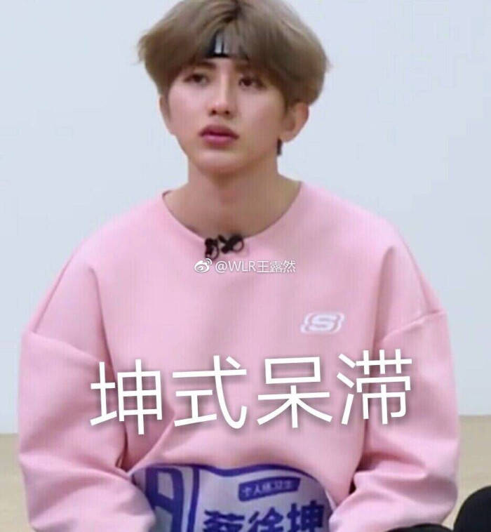 蔡徐坤kun"s表情包/图源微博二转麻烦标出处注意水印/by杳然
