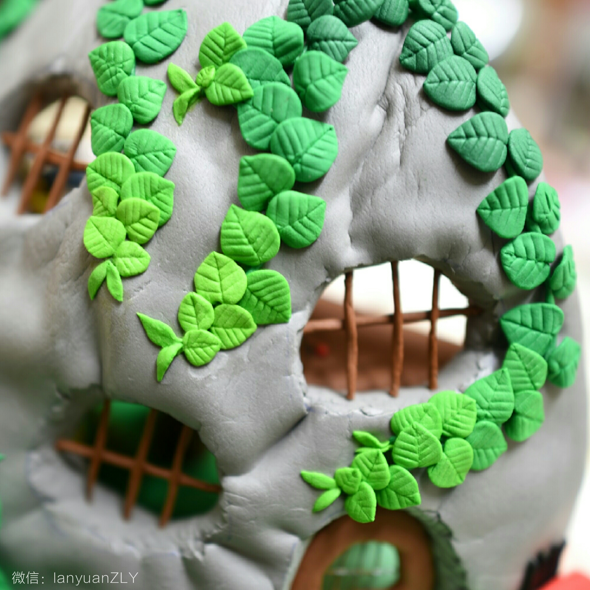 旅行青蛙,超轻粘土软陶手工作品