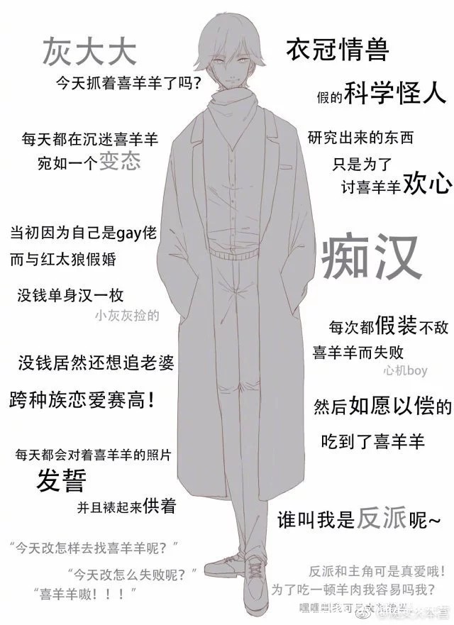 喜羊羊与灰太狼漫画漫画拟人穷穹破斗图片