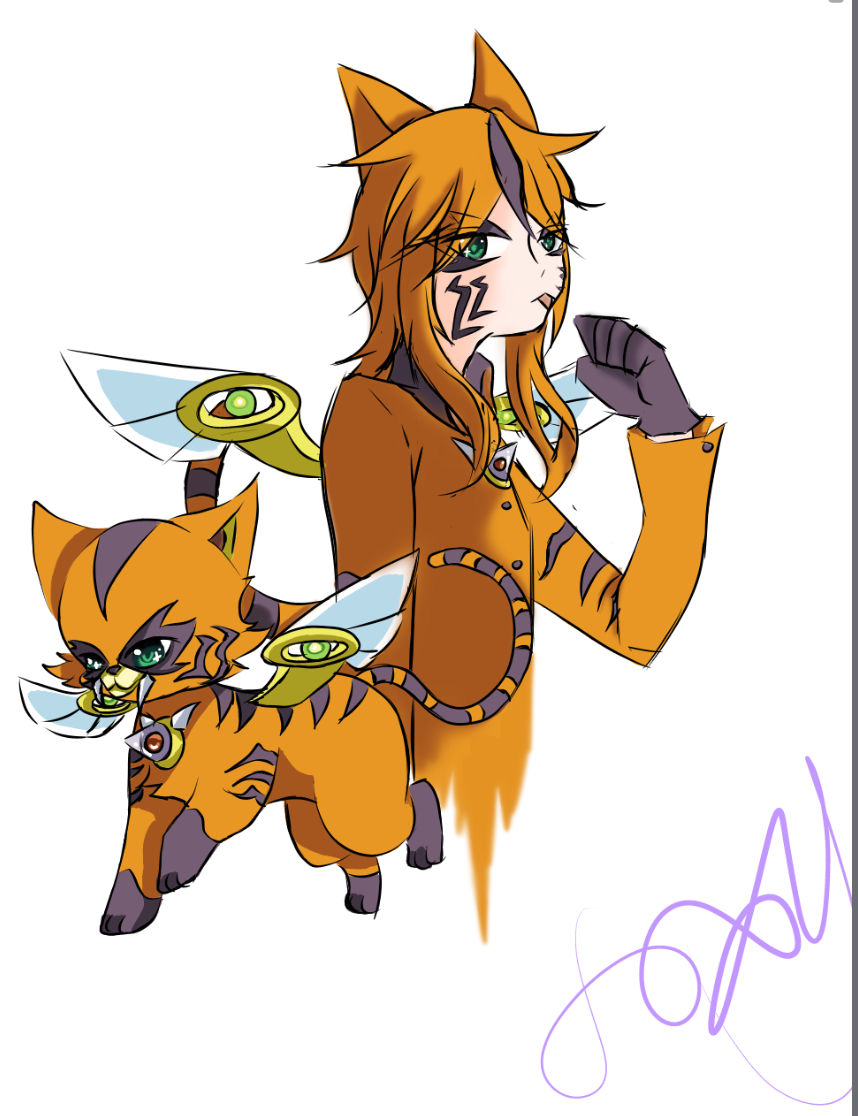 神兵小将##虎魄#它最可爱√(*07▽"*)