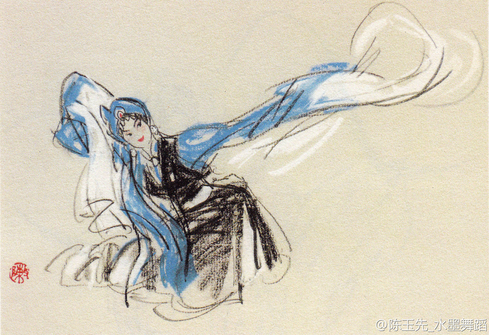 [cp]#动态速写# 京剧人物 [/cp]