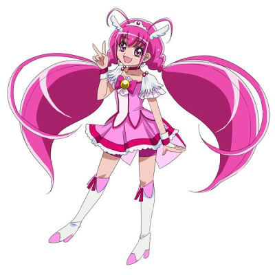 光辉闪耀,未来之光,最终形态:ultra cure happy 学校 七色丘中学