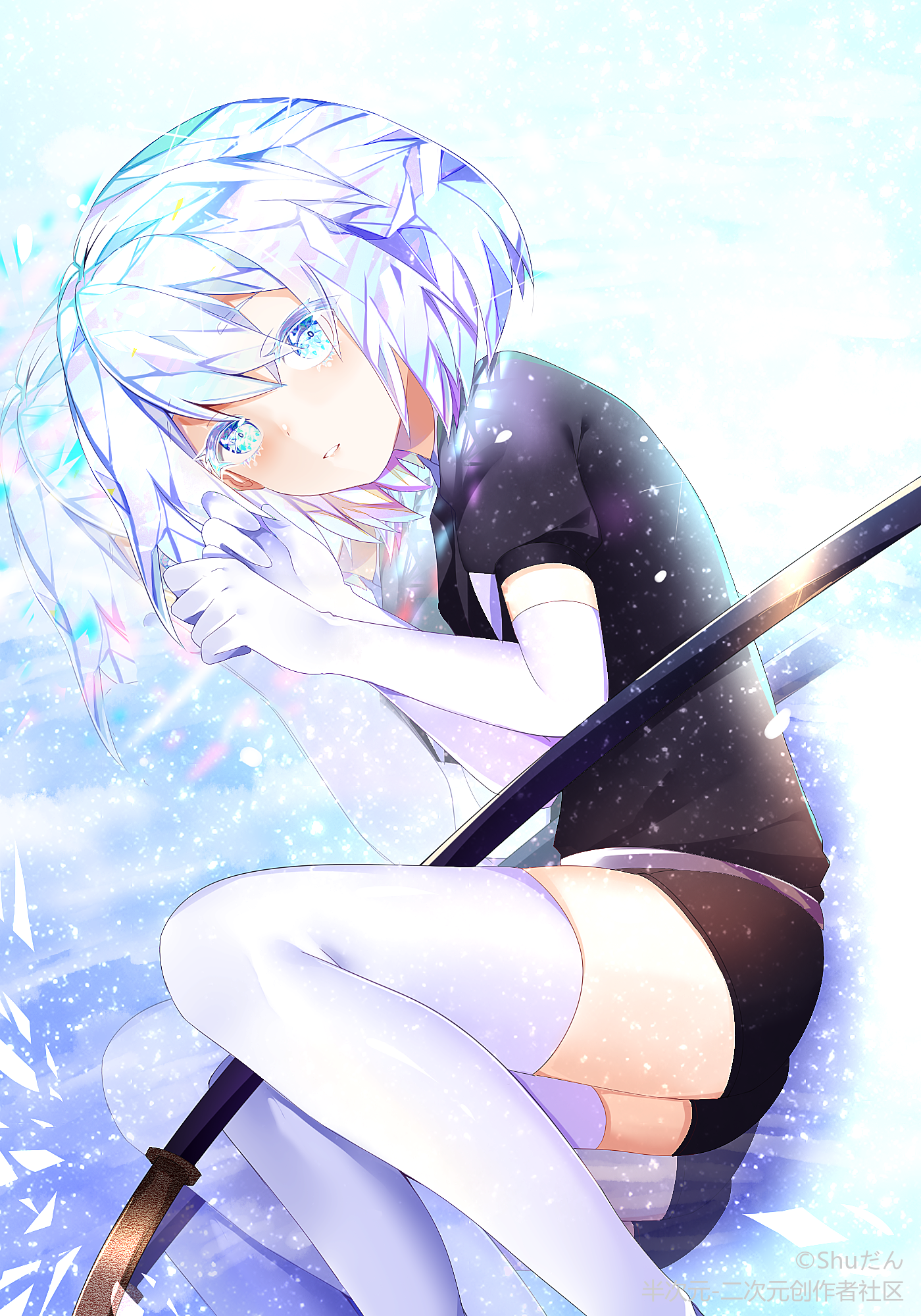 宝石之国 钻石 黛雅 画师:shuだん